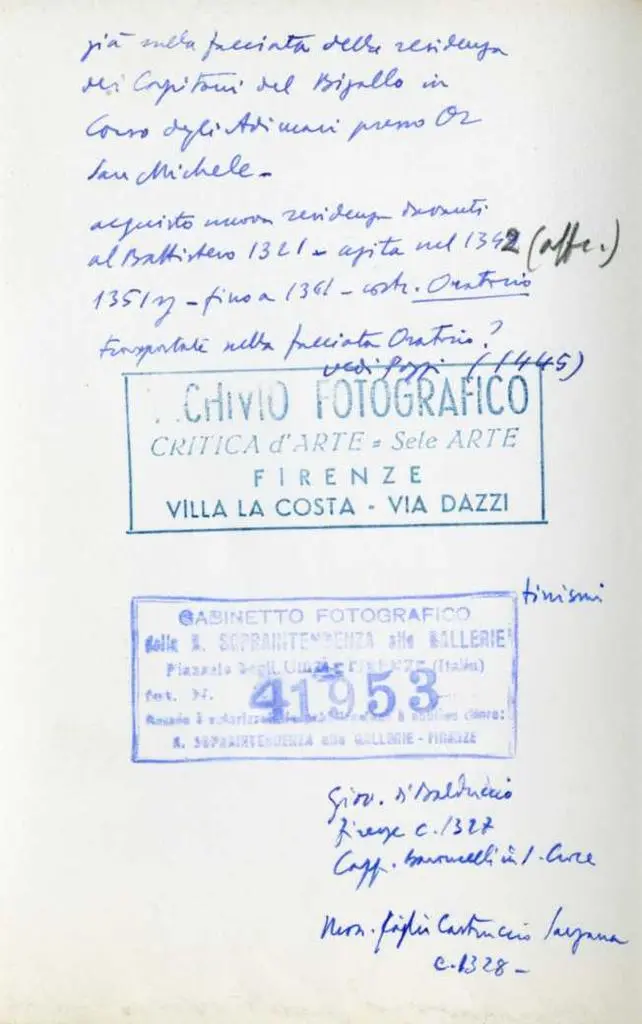 Gabinetto Fotografico della Soprintendenza Speciale per il Patrimonio Storico, Artistico ed Etnoantropologico e per il Polo Museale della citt&agrave; di Firenze , Arnoldi Alberto - sec. XIV - Madonna con Bambino