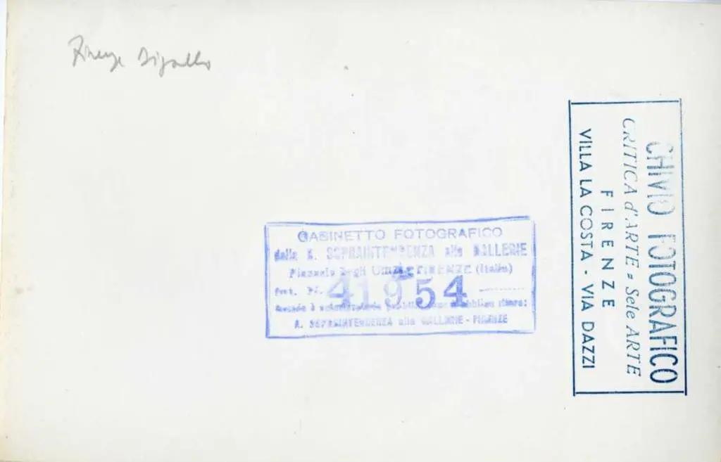 Gabinetto Fotografico della Soprintendenza Speciale per il Patrimonio Storico, Artistico ed Etnoantropologico e per il Polo Museale della citt&agrave; di Firenze , Arnoldi Alberto - sec. XIV - Madonna con Bambino. Particolare