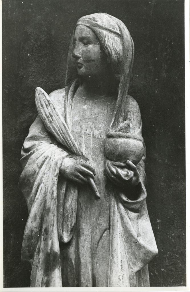 Gabinetto Fotografico della Soprintendenza Speciale per il Patrimonio Storico, Artistico ed Etnoantropologico e per il Polo Museale della città di Firenze , Arnoldi Alberto - sec. XIV - Santa Lucia. Particolare