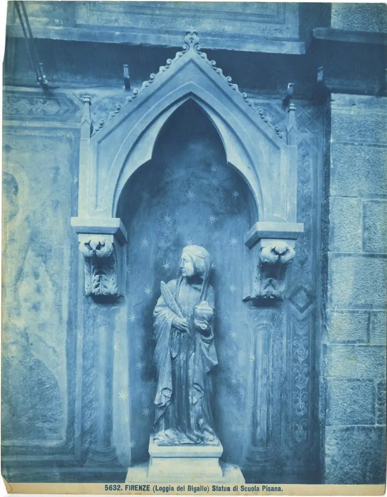 Anonimo , Firenze (Loggia del Bigallo) Statua di Scuola Pisana