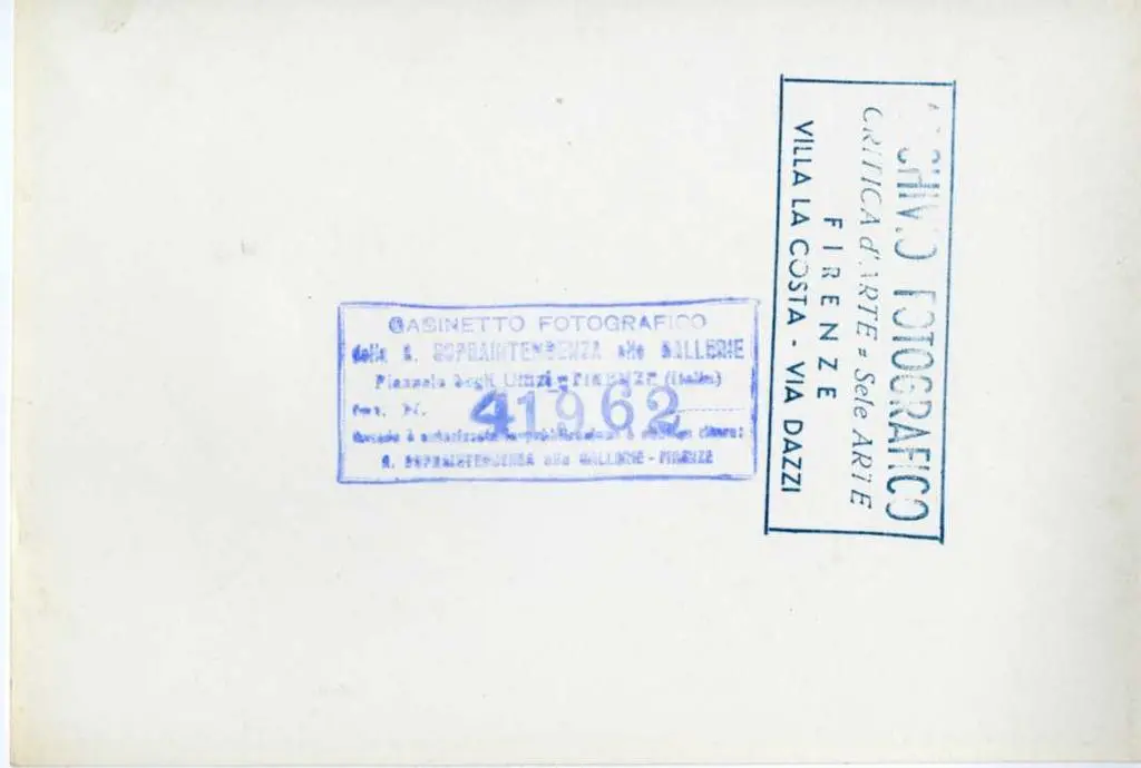 Gabinetto Fotografico della Soprintendenza Speciale per il Patrimonio Storico, Artistico ed Etnoantropologico e per il Polo Museale della città di Firenze , Arnoldi Alberto - sec. XIV - Allegoria della Giustizia e Angelo adorante