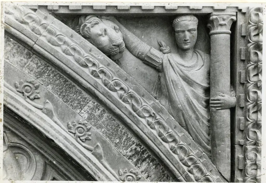 Anonimo , Arnoldi Alberto - sec. XIV - Allegoria della Fortezza