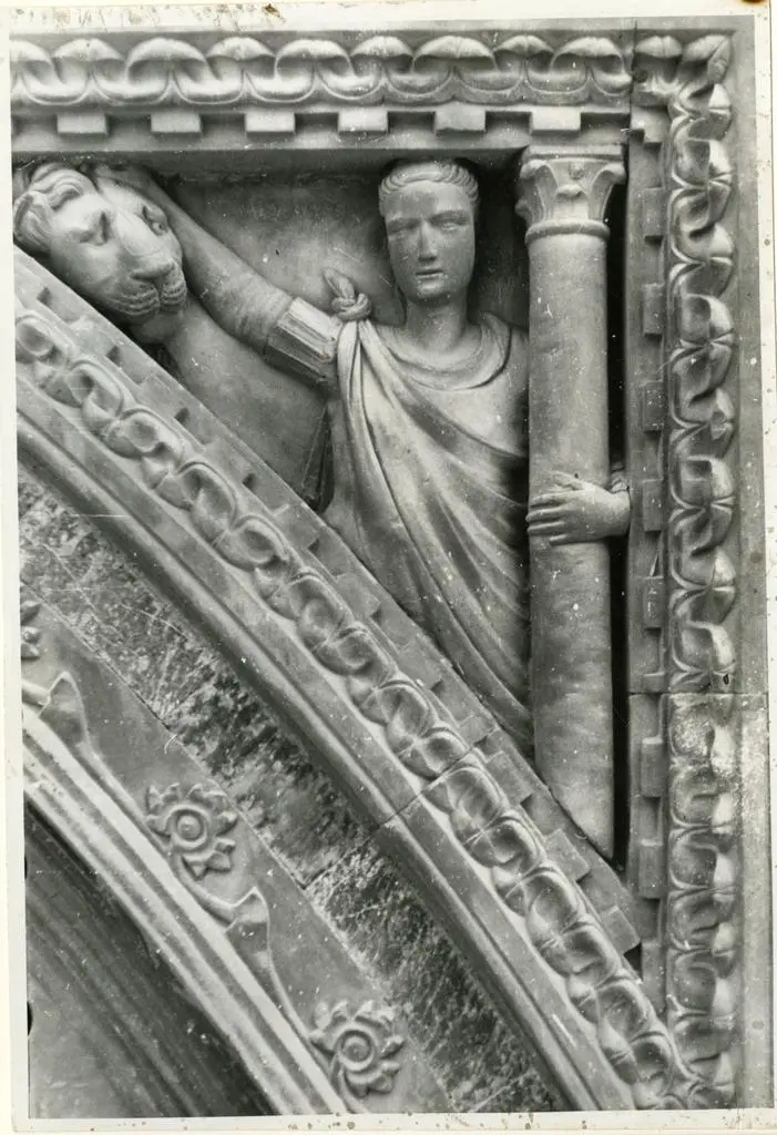 Anonimo , Arnoldi Alberto - sec. XIV - Allegoria della Fortezza