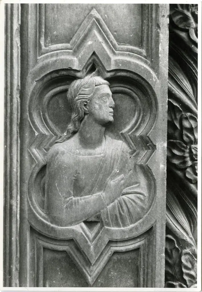 Gabinetto Fotografico della Soprintendenza Speciale per il Patrimonio Storico, Artistico ed Etnoantropologico e per il Polo Museale della citt&agrave; di Firenze , Arnoldi Alberto - sec. XIV - Angelo adorante