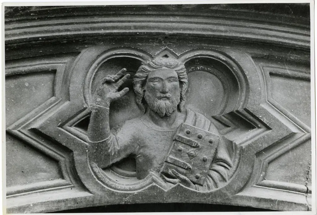 Gabinetto Fotografico della Soprintendenza Speciale per il Patrimonio Storico, Artistico ed Etnoantropologico e per il Polo Museale della citt&agrave; di Firenze , Arnoldi Alberto - sec. XIV - Cristo Redentore benedicente