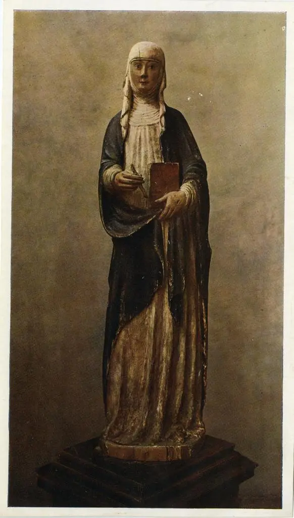 Anonimo , Anonimo senese - sec. XV - Santa Caterina da Siena