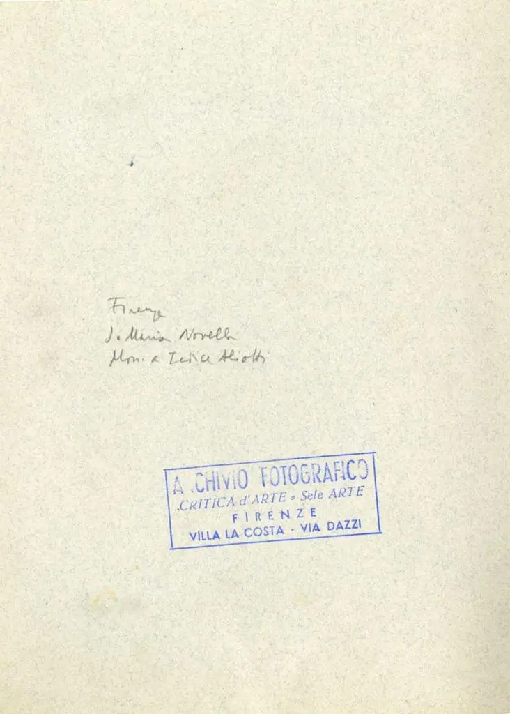 Anonimo , Firenze S. Maria Novella - Mon. a Tedice Aliotti