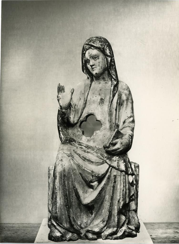 Anonimo , Anonimo sec. XIV - Maria Vergine annunciata