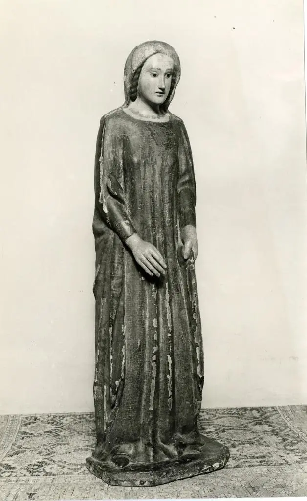 Anonimo , Anonimo sec. XIV - Maria Vergine annunciata