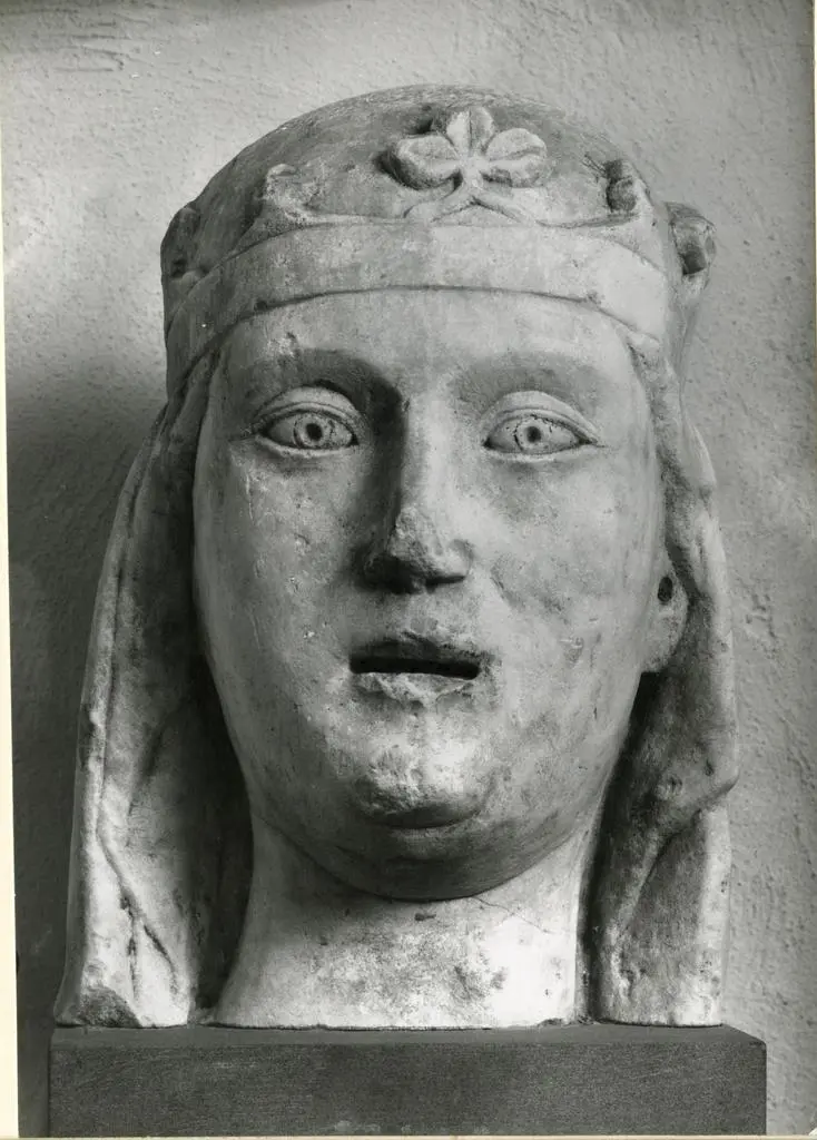 Anonimo , Tino di Camaino - seguace - sec. XIV - Maria Vergine incoronata