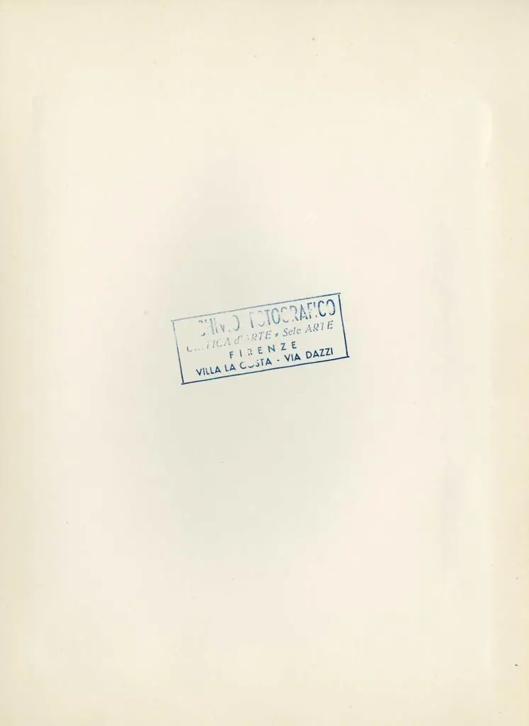 Anonimo , Anonimo fiorentino sec. XIV - Angelo reggicandelabro