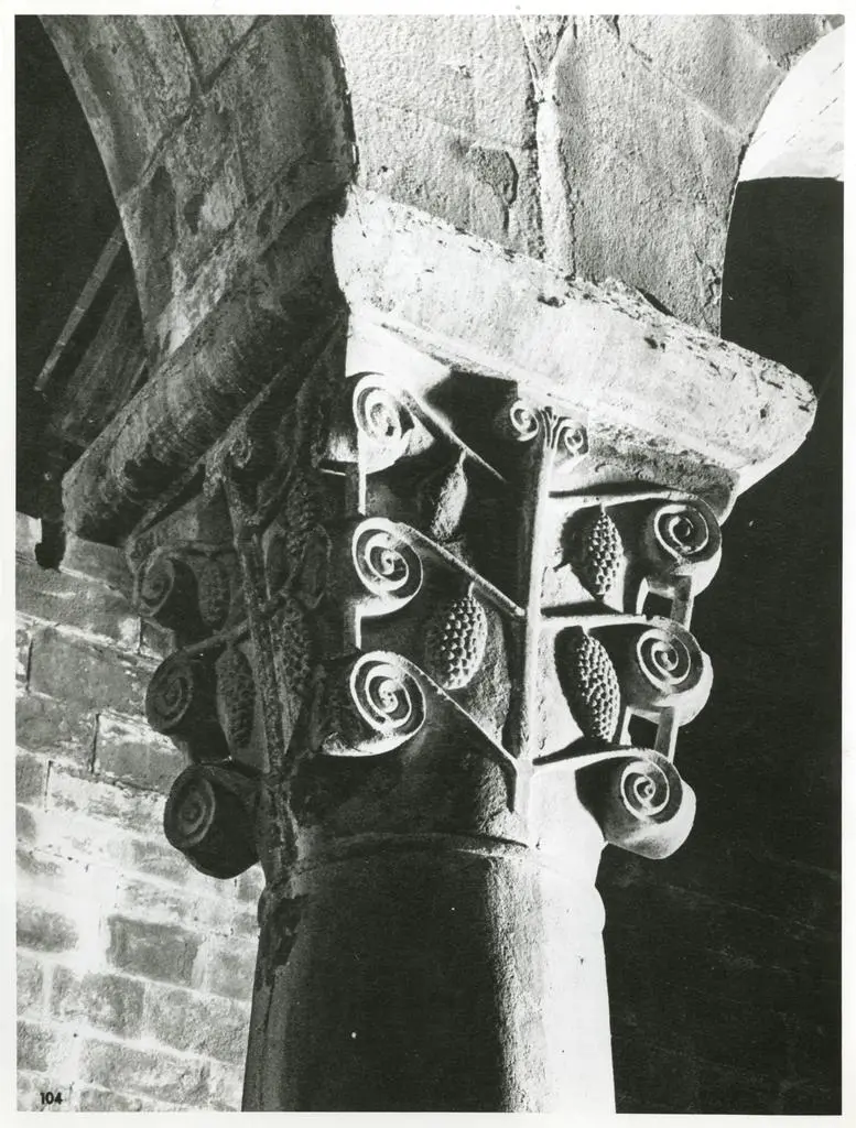 Anonimo , Pieve di Gropina - capitello