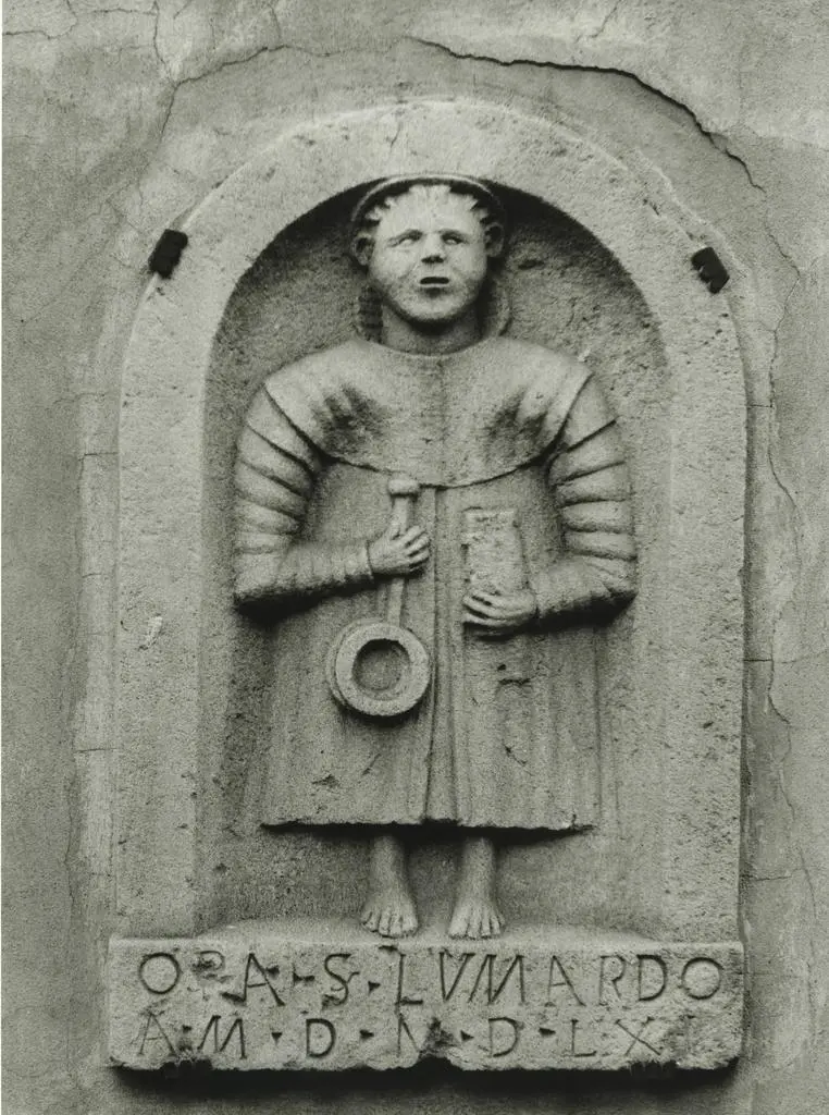 Anonimo , Lucca - via dei Borghi - S. Leonardo