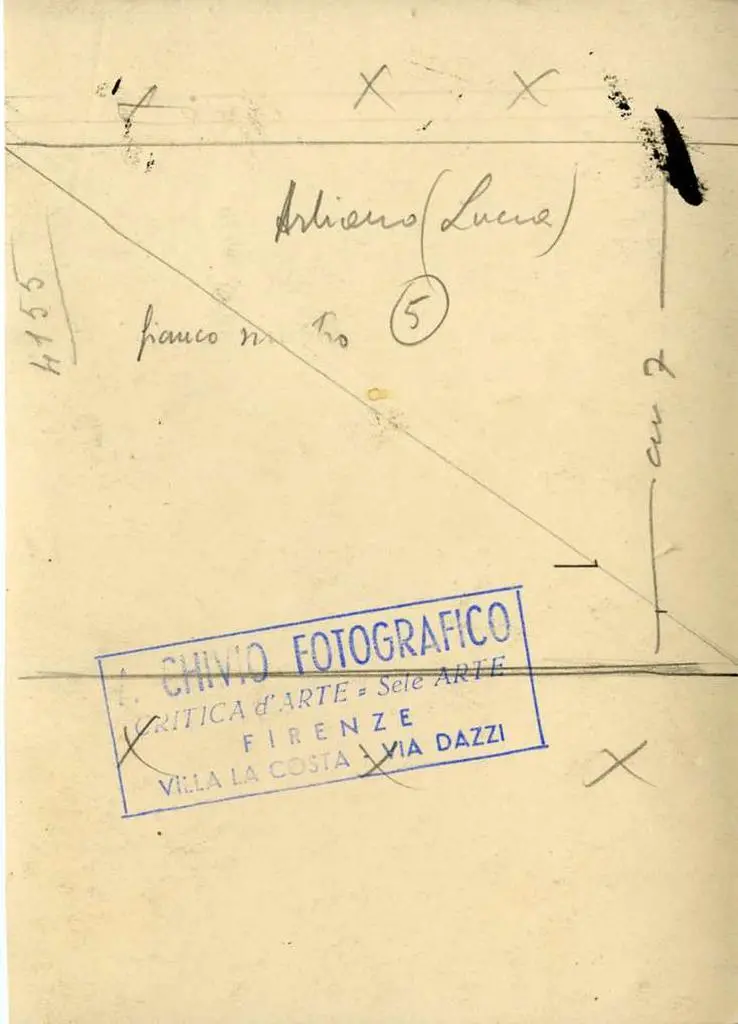 Anonimo , Arliano (Lucca), fianco sinistro