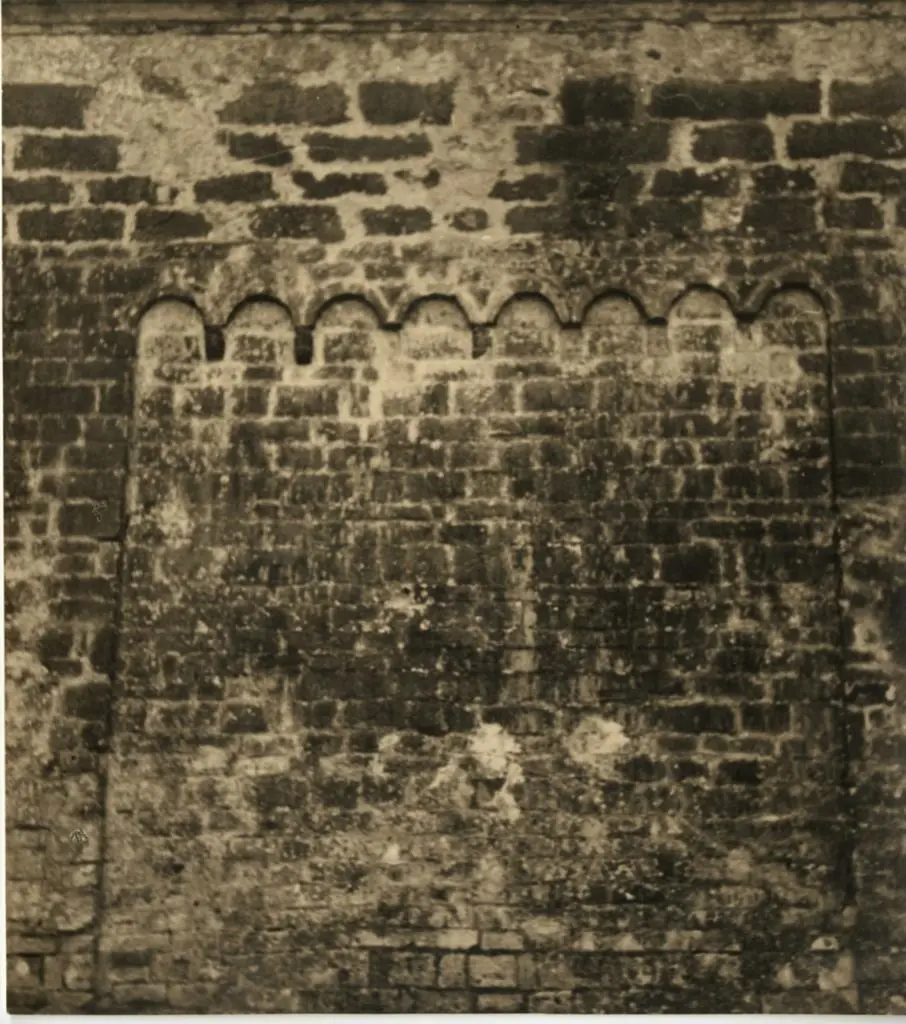 Anonimo , Arliano (Lucca), particolare del paramento della navatella sinistra