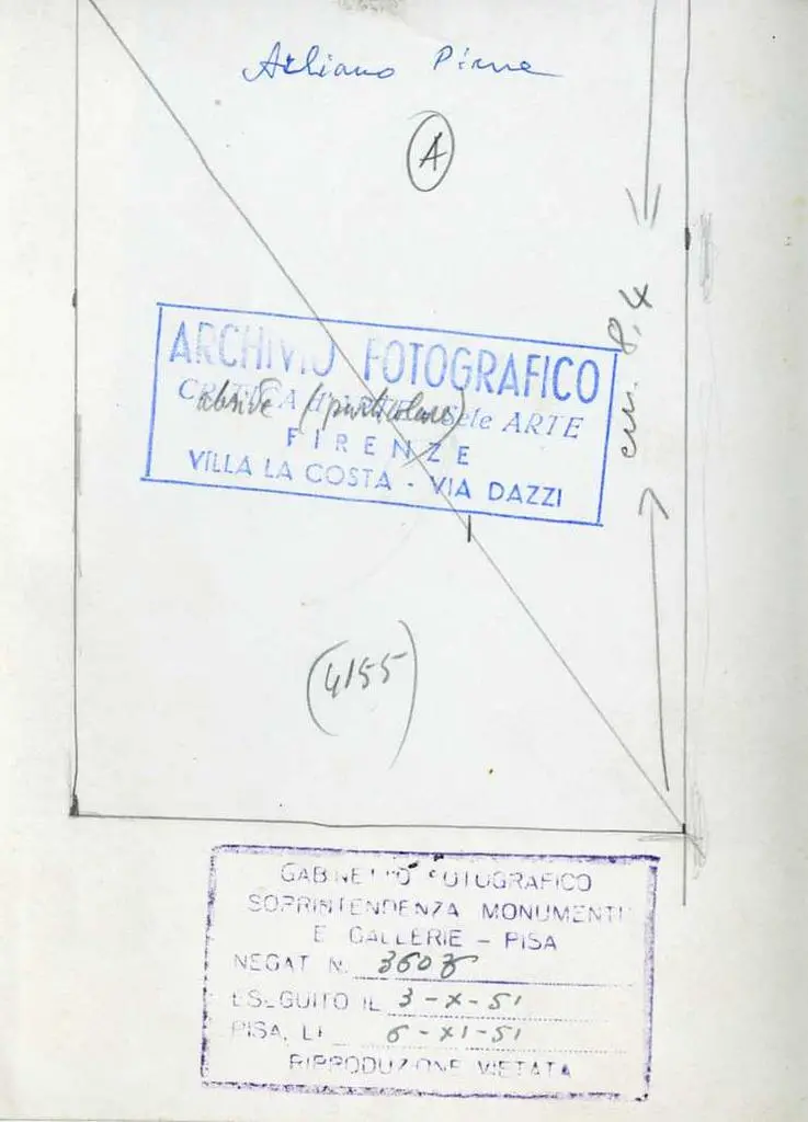 Fototeca della Soprintendenza per i beni architettonici e paesaggistici, storici, artistici ed etnoantropologici per le province di Pisa e Livorno , Arliano Pieve, abside (particolare)