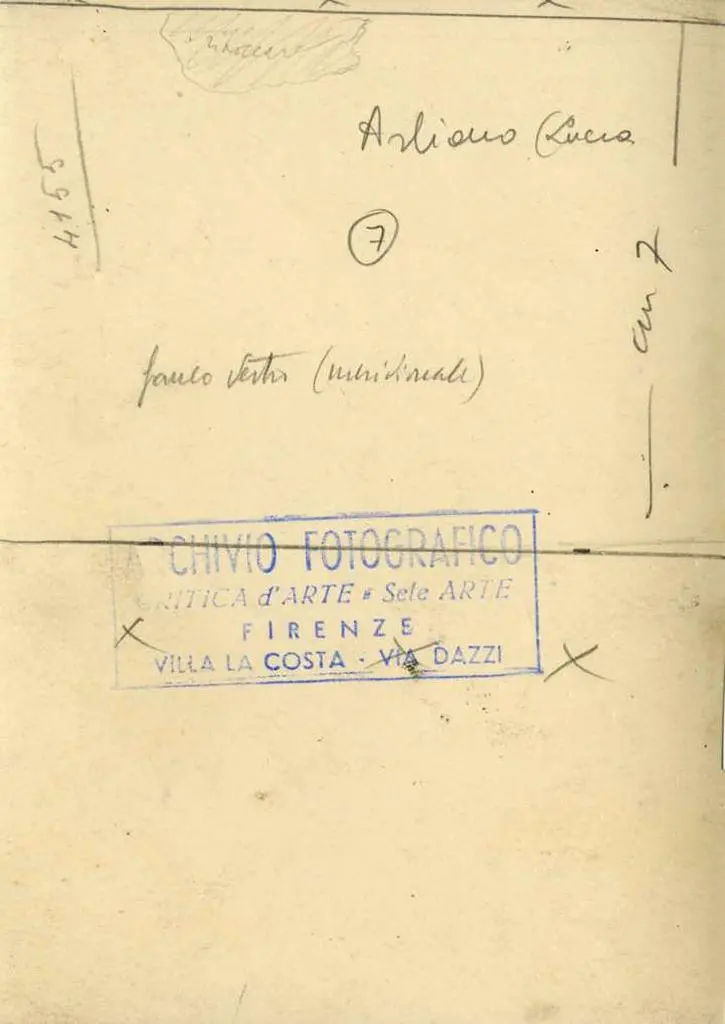 Anonimo , Arliano (Lucca), fianco destro (meridionale)