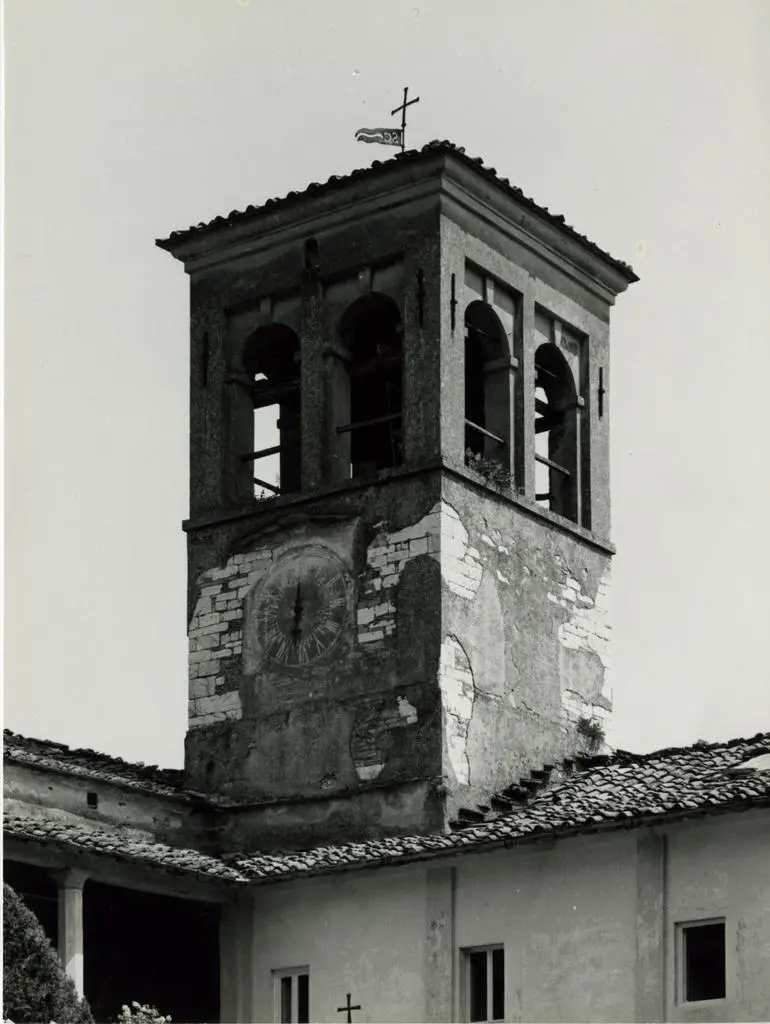 Universit&agrave; di Pisa. Dipartimento di Storia delle Arti , Lucca (dintorni) - Chiesa del Convento di S. Cerbone: il campanile