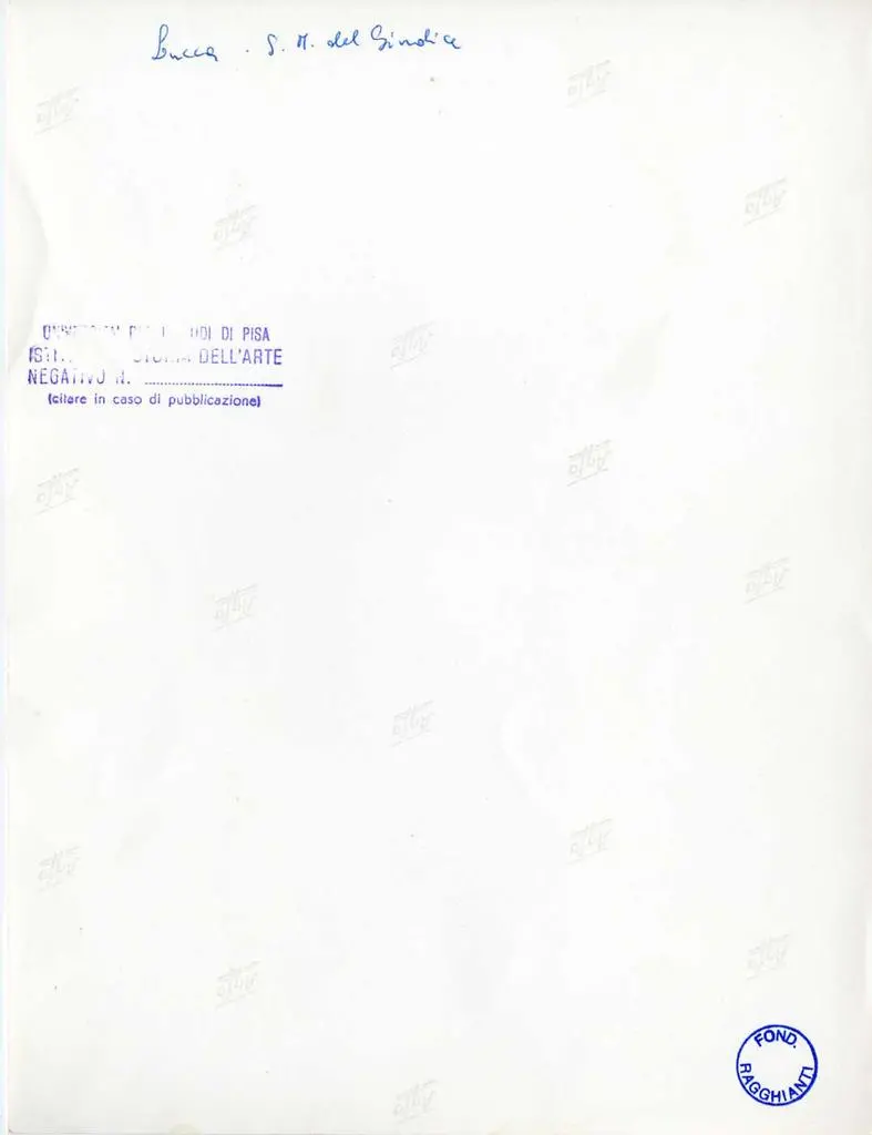 Universit&agrave; di Pisa. Dipartimento di Storia delle Arti , Lucca. S. Maria del Giudice