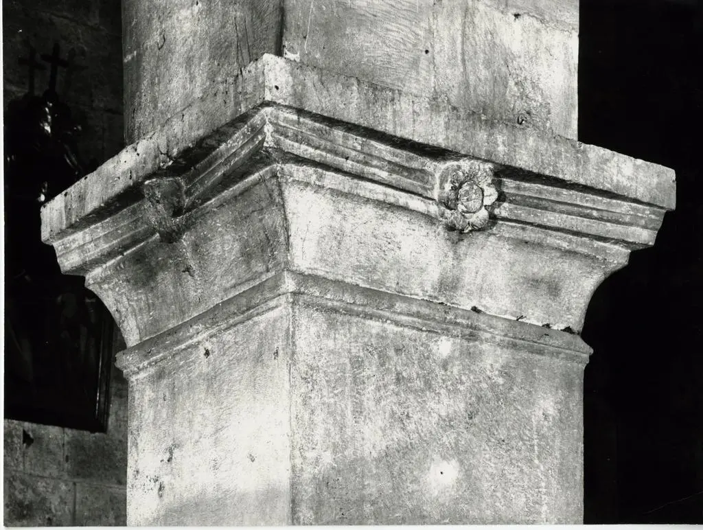 Università di Pisa. Dipartimento di Storia delle Arti , Lucca (dintorni). Pieve Nuova di S. Maria del Giudice, capitello