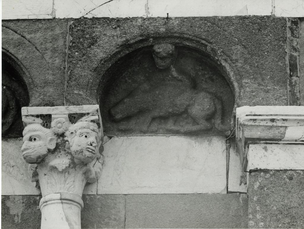 Università di Pisa. Dipartimento di Storia delle Arti , Lucca (dintorni) - Pieve S. Paolo facciata particolare