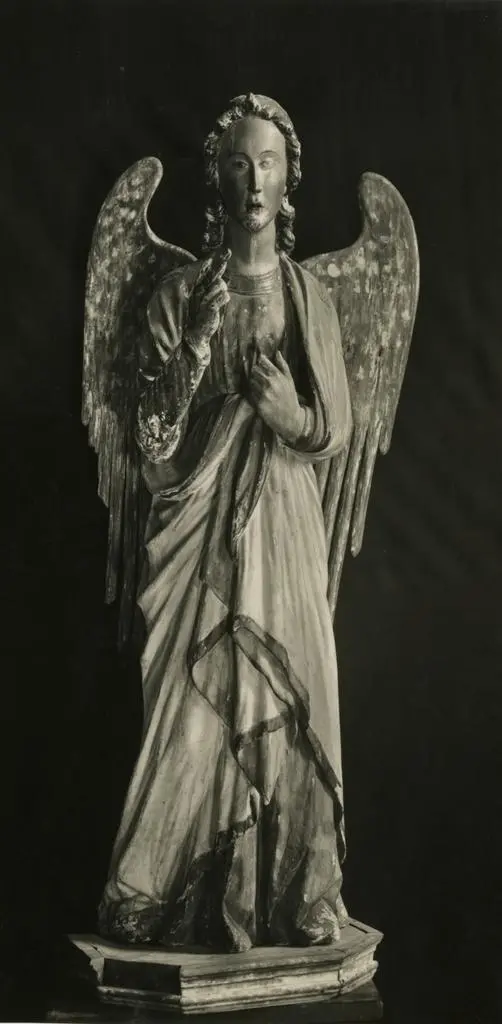 Anonimo , Lucca. Mus. Civico, da Partigliano, part. Annunciata