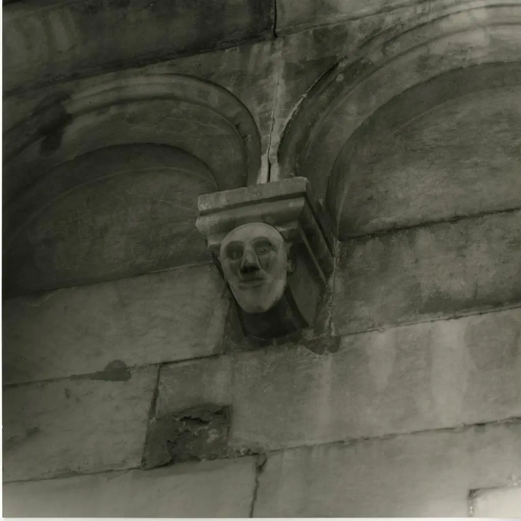 Anonimo, maniera , Testa d'uomo