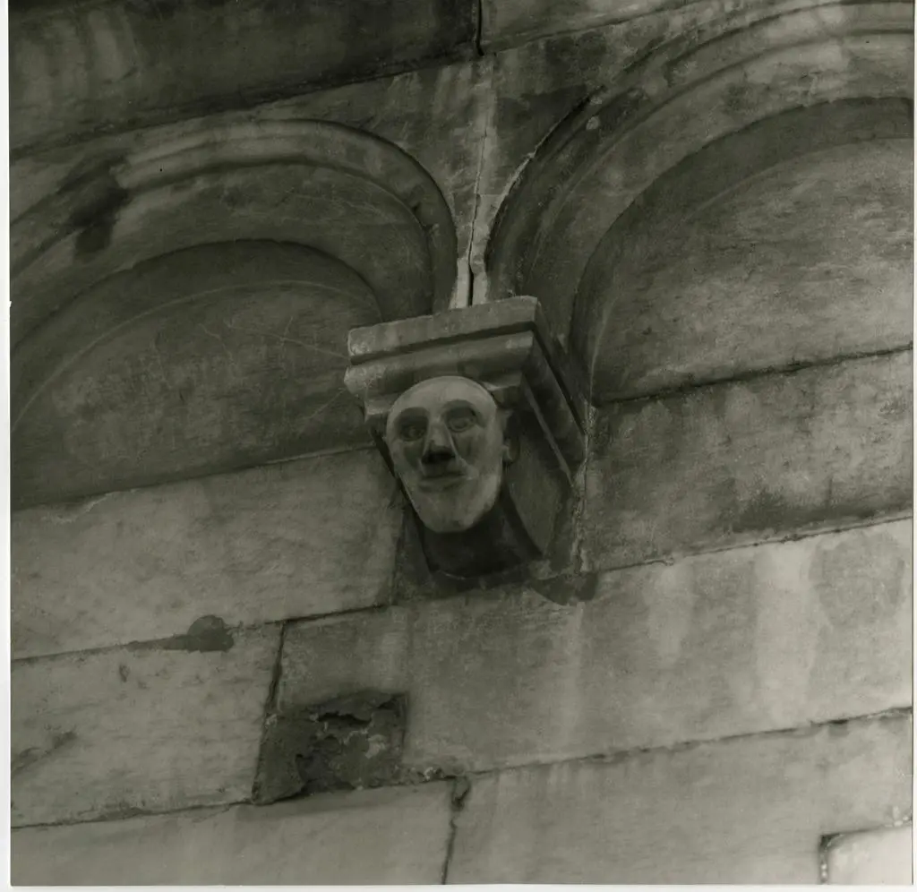 Anonimo, maniera , Testa d'uomo