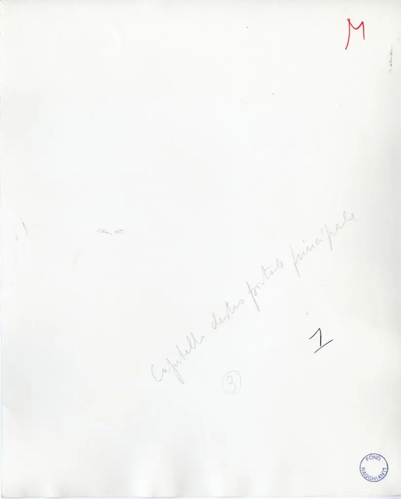 Anonimo , Capitello destro portale principale