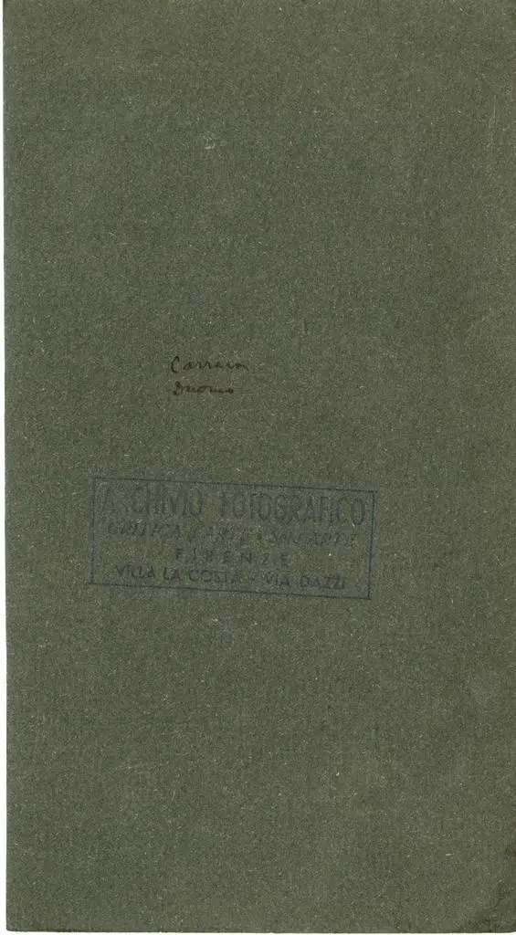 Anonimo, Gasperini M. , Statua di San Pietro all'interno del Duomo di Carrara