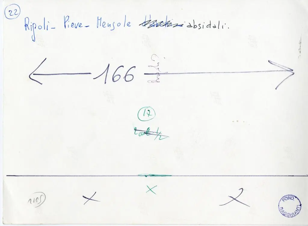 Anonimo , 22. Rigoli - Pieve - Mensole absidali