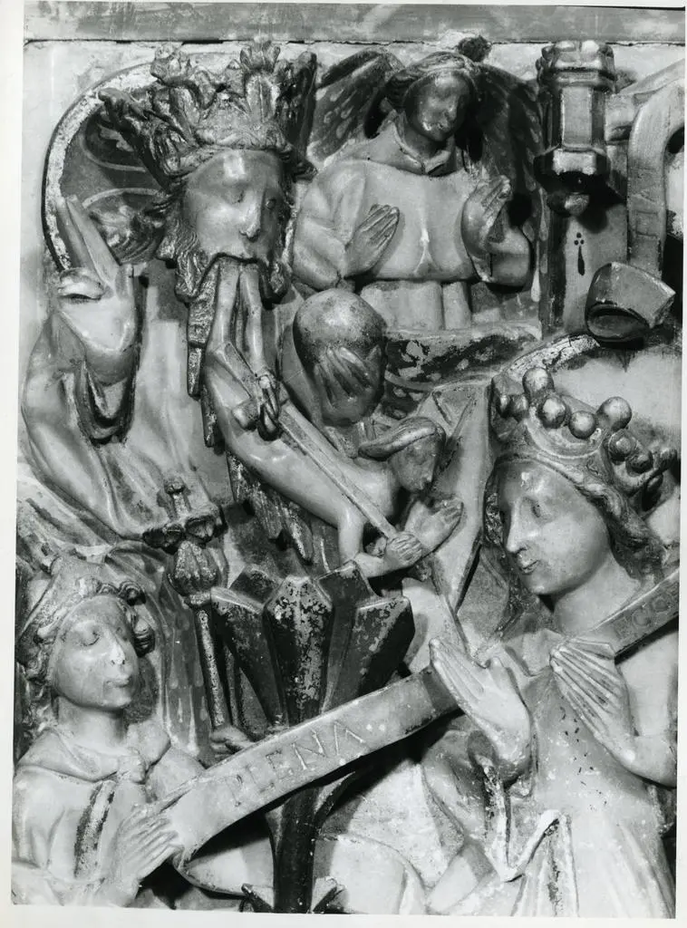 Anonimo , Anonimo inglese - sec. XIV - Storie di Maria Vergine. Particolare scena dell'Annunciazione