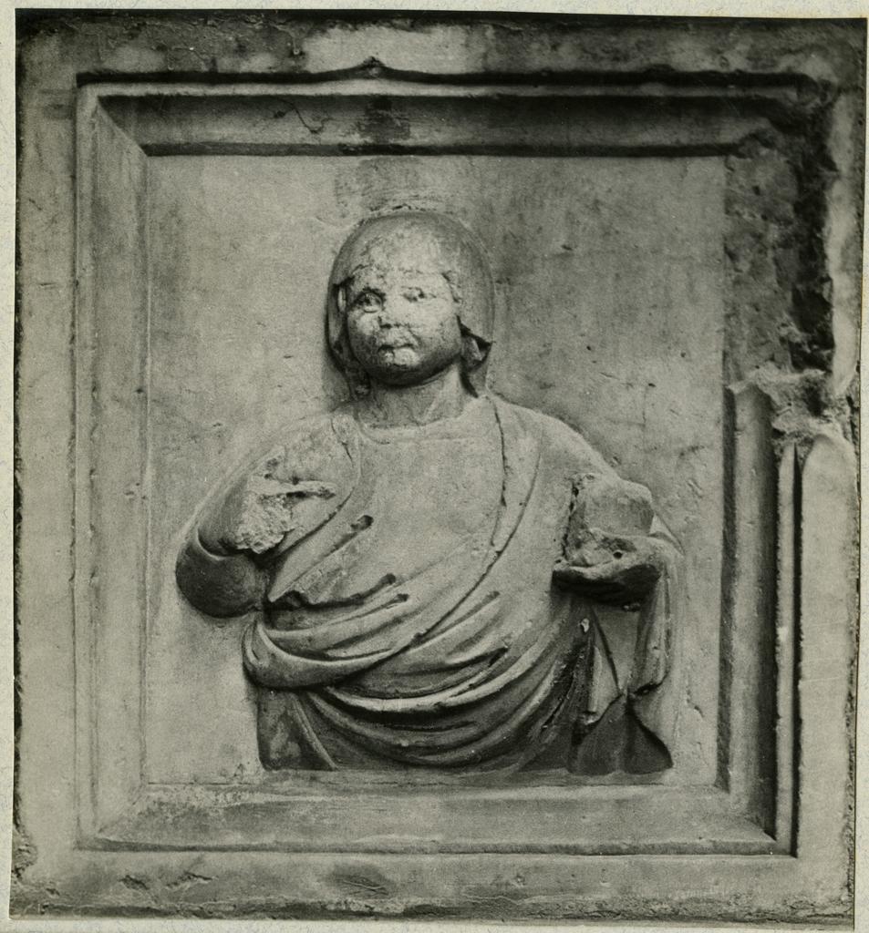 Anonimo , Anonimo - sec. XIII/ XIV - Ritratto di donna con libro