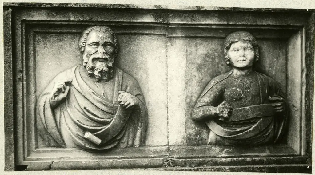 Anonimo sec. XIII/ XIV , Profeta e sibilla