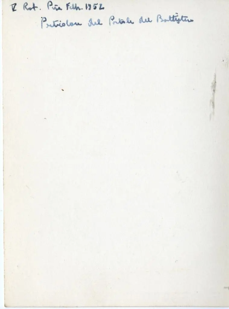 Anonimo , Particolare del Portale del Battistero