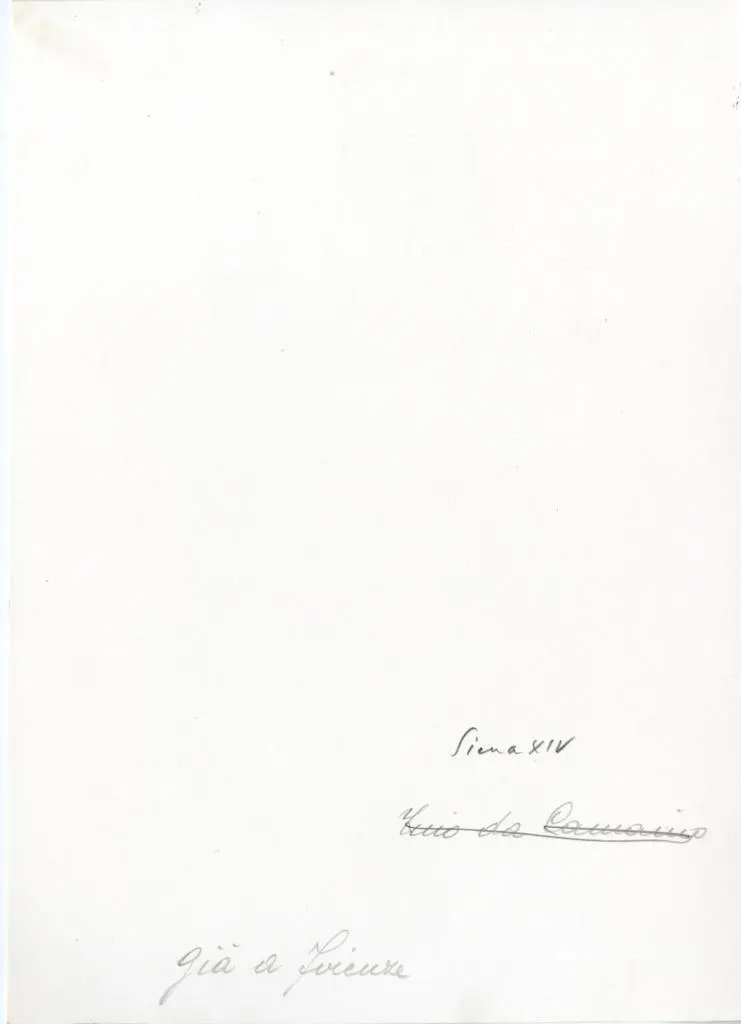 Anonimo , Anonimo senese (?) - sec. XIV - Madonna con Bambino in trono