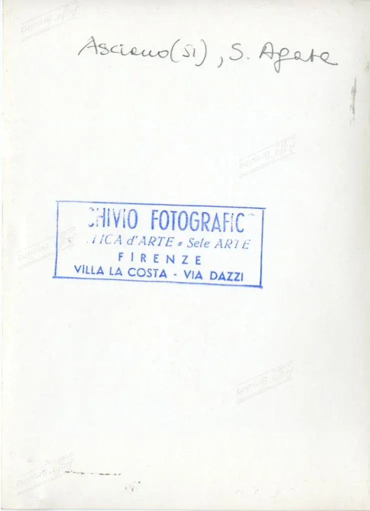 Anonimo , Asciano (SI), S. Agata