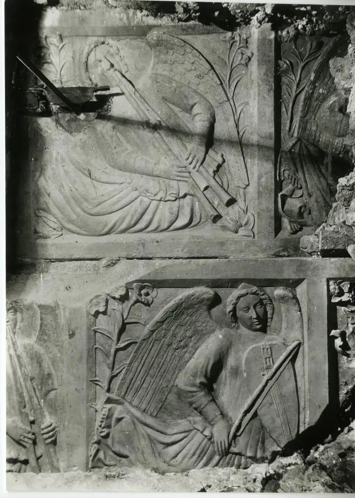 Gabinetto Fotografico della Soprintendenza Speciale per il Patrimonio Storico, Artistico ed Etnoantropologico e per il Polo Museale della citt&agrave; di Firenze , Anonimo fiorentino - sec. XIV - Angeli musicanti