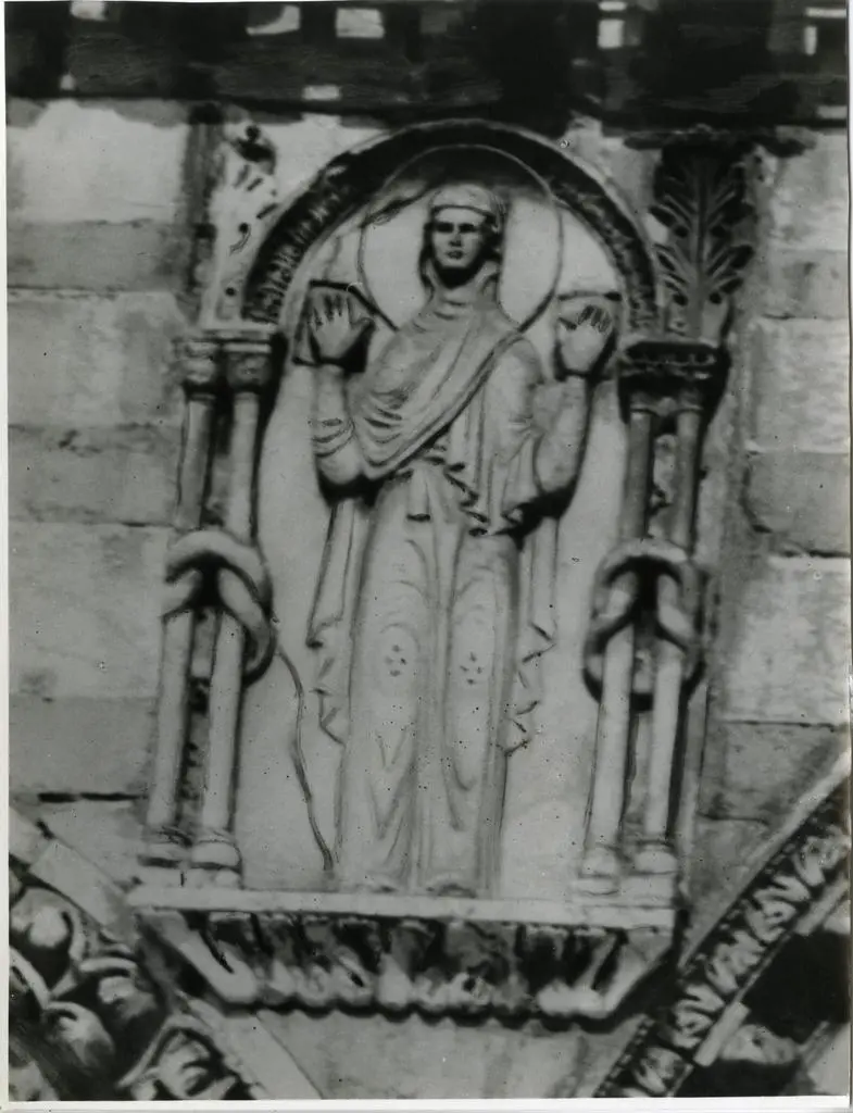 Alinari, Fratelli , Anonimo - sec. XIII - Fanciulla orante