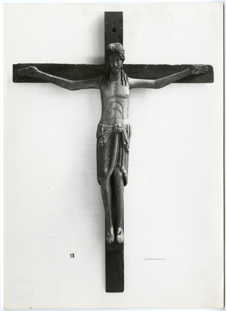 Anonimo campano sec. XIII , Cristo crocifisso