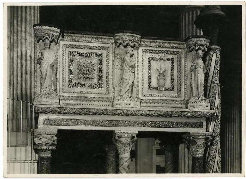 Anonimo , Benevento - Duomo - Particolare di ambone