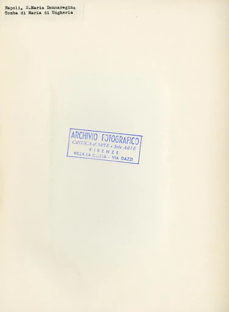 Anonimo , Napoli, S. Maria Donnaregina - Tomba di Maria d'Ungheria
