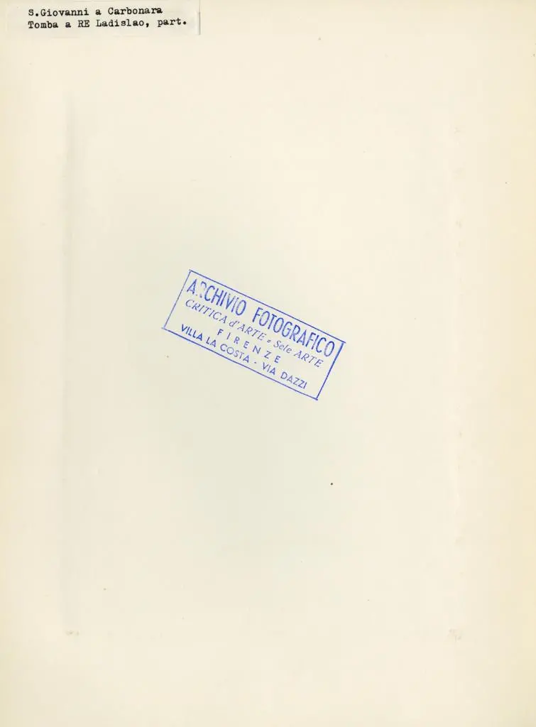 Anonimo , S. Giovanni a Carbonara - Tomba a Re Ladislao, part.