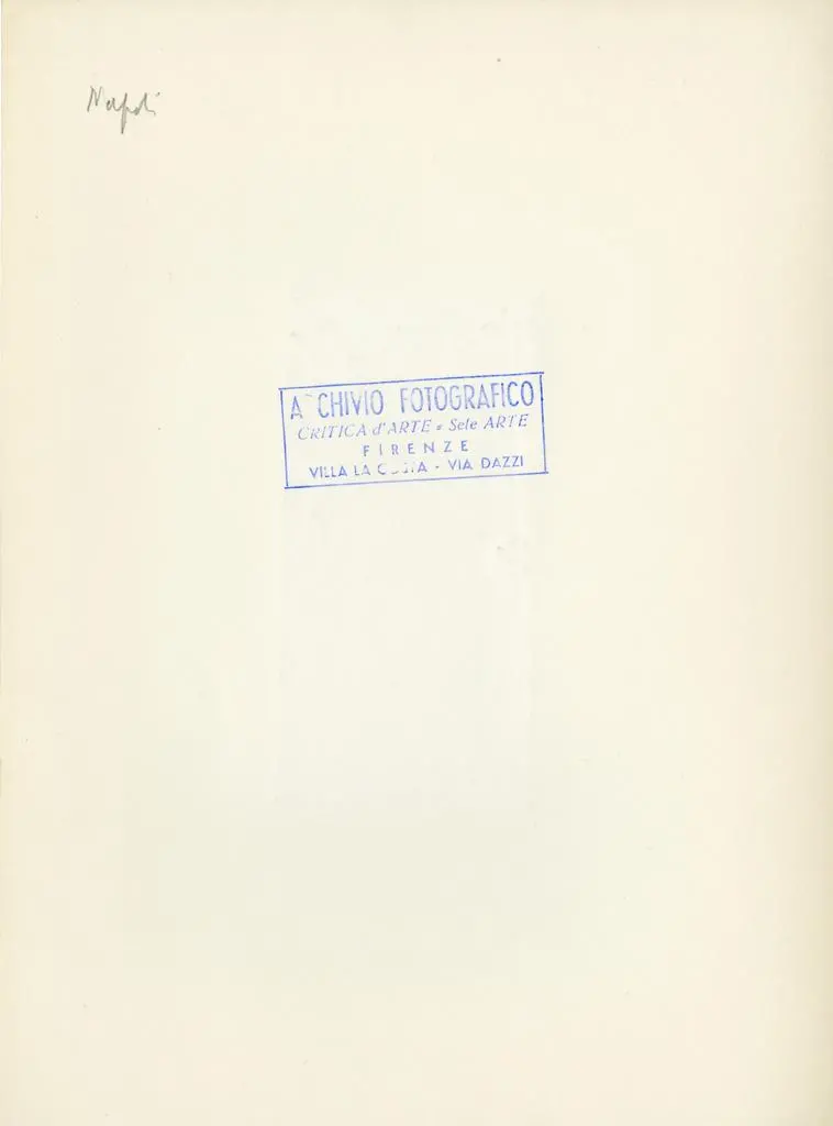 Anonimo , Anonimo napoletano - sec. XIV - Santo vescovo