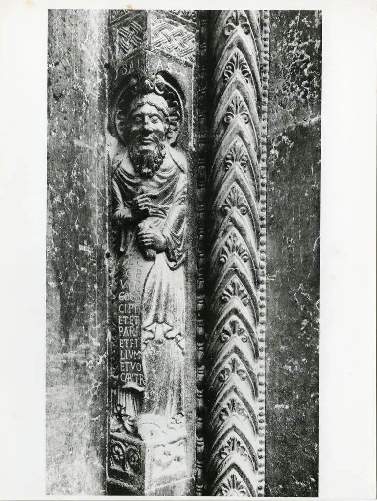 Anonimo , Nicol&ograve; - sec. XII - Profeta Isaia