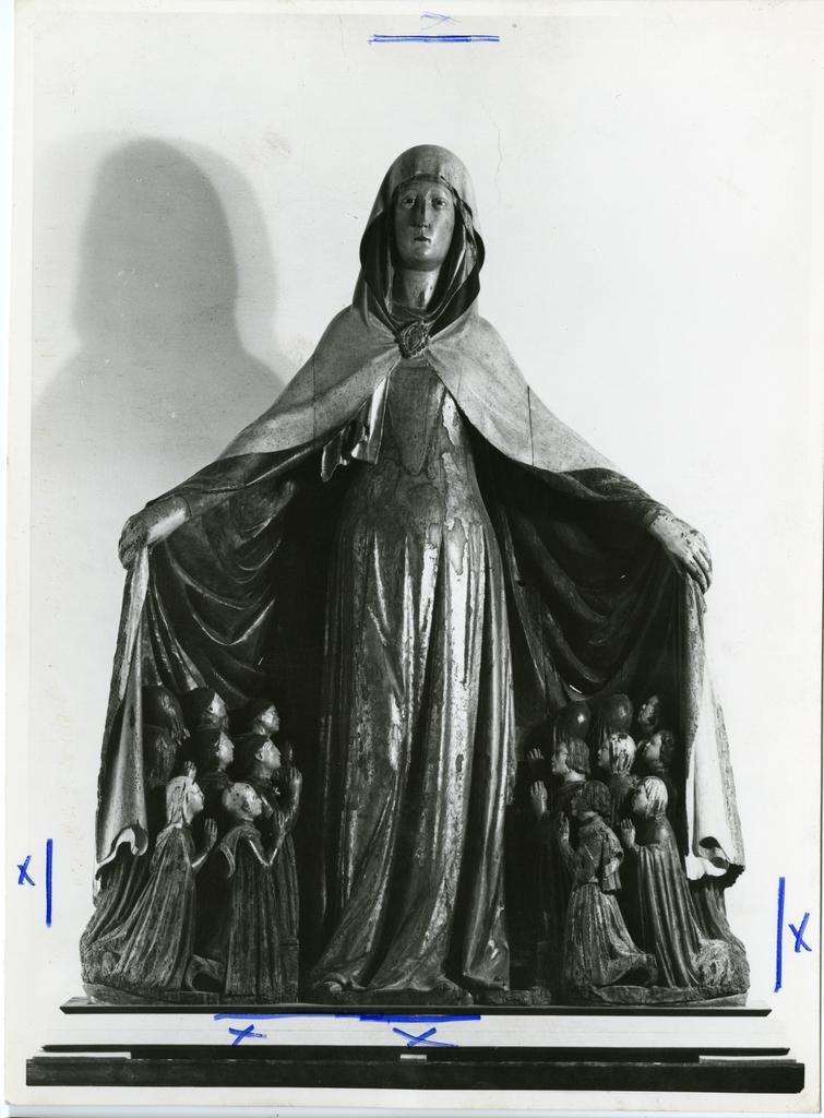Anonimo marchigiano sec. XV , Madonna della Misericordia