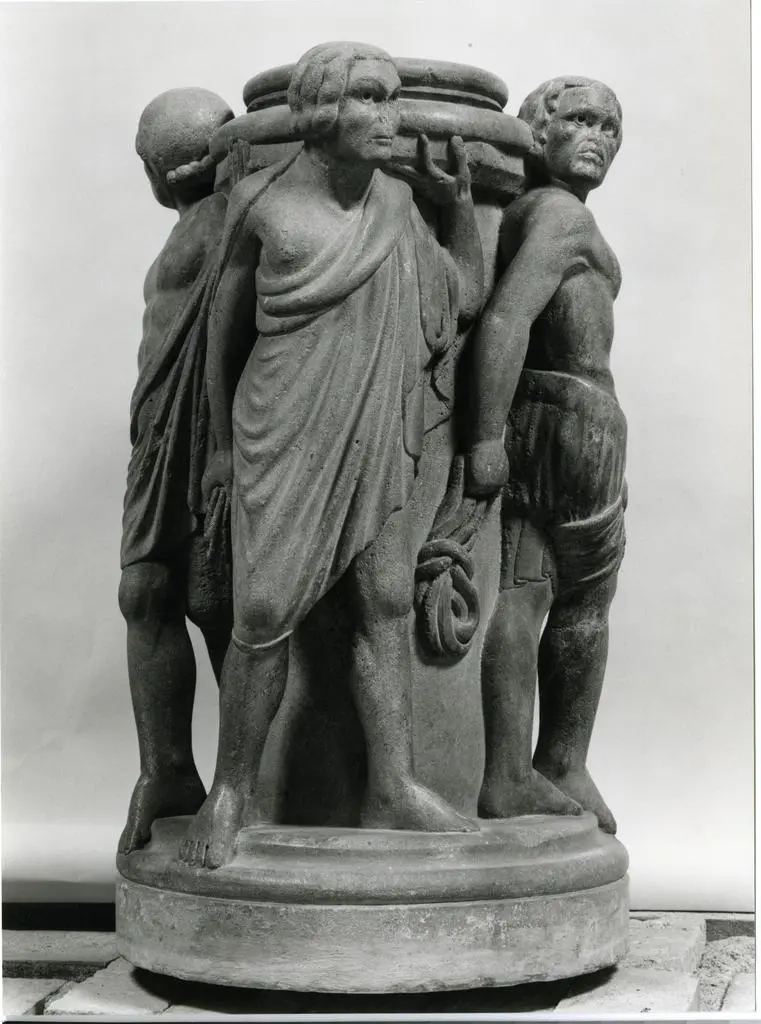 Bertoni Marcello , Anonimo bolognese - sec. XIII - Telamoni