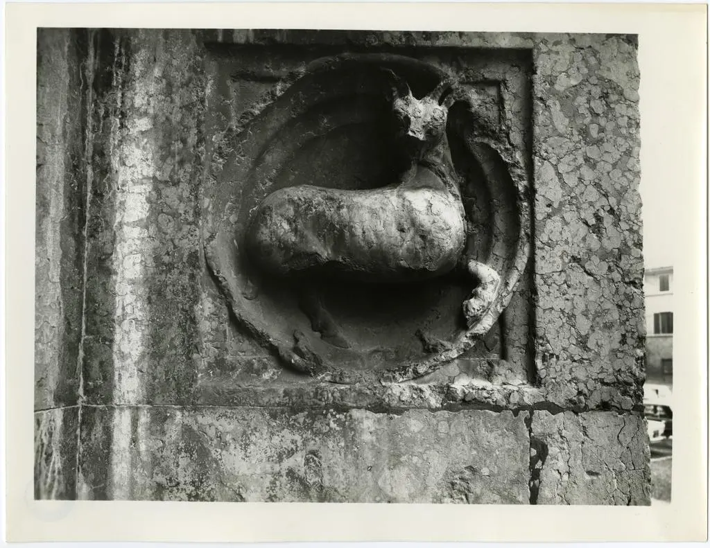 Anonimo , Antelami Benedetto - seguace - sec. XII/ XIII - Bue