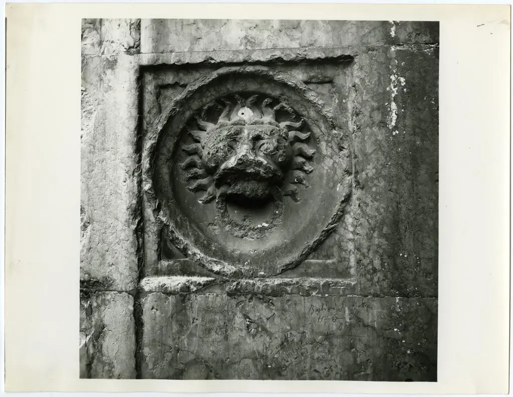 Anonimo , Antelami Benedetto - seguace - sec. XII/ XIII - Leone