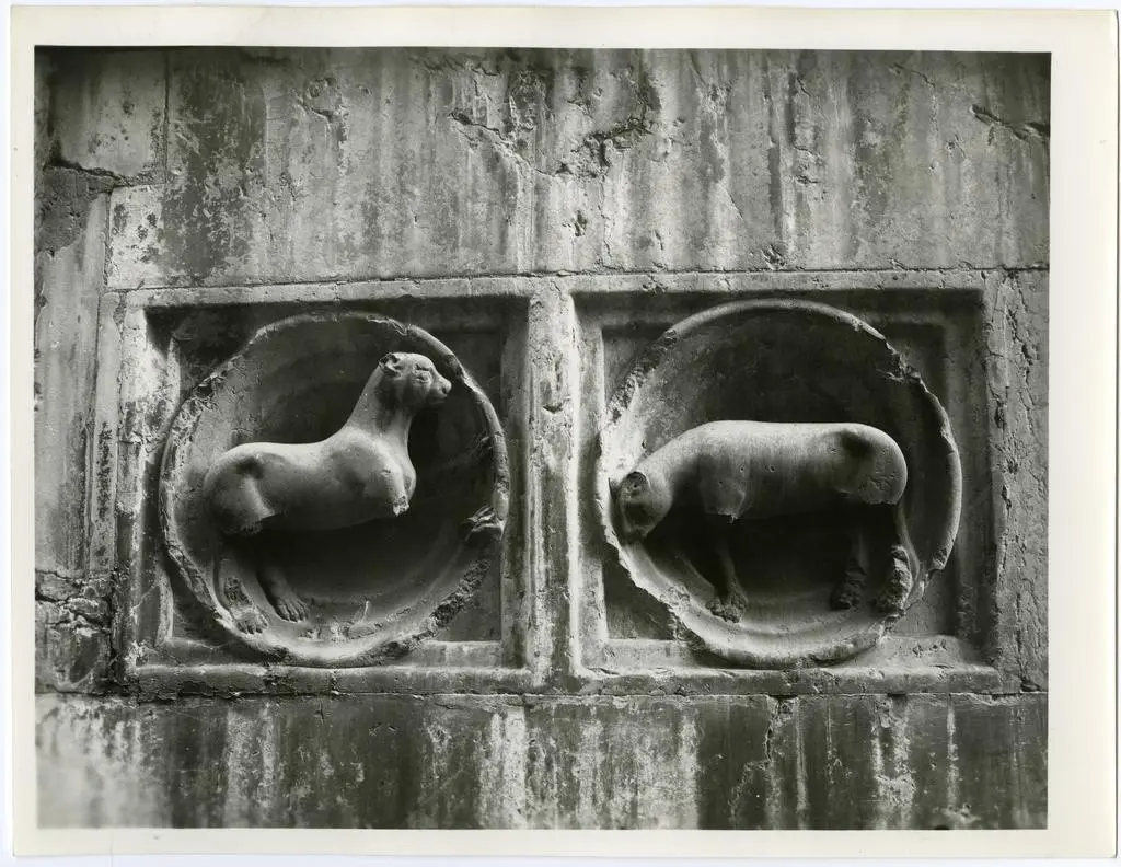 Anonimo , Antelami Benedetto - seguace - sec. XII/ XIII - Pantera